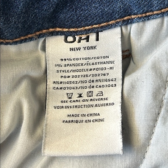 Oat New York wide leg baggy jeans size 28 - Picture 9 of 9